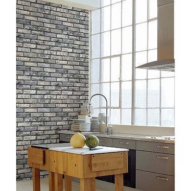 Brewster Home Fashions Painted Brick Wallpaper