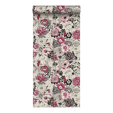 Brewster Home Fashions Penny Floral Wallpaper