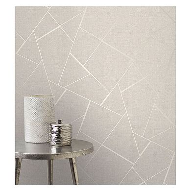 Brewster Home Fashions Quartz Fractal Wallpaper