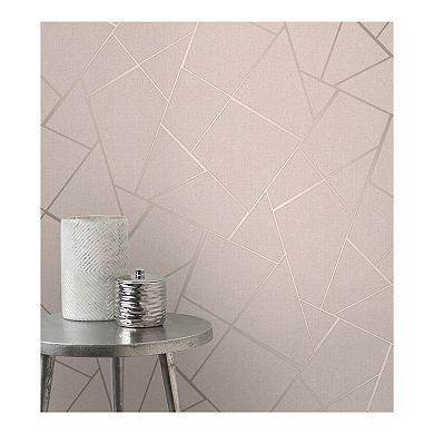 Brewster Home Fashions Quartz Fractal Wallpaper