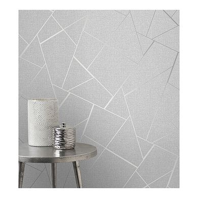 Brewster Home Fashions Quartz Fractal Wallpaper