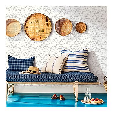 Brewster Home Fashions Sand Drips Painted Dots Wallpaper