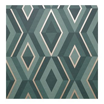 Brewster Home Fashions Shard Geometric Wallpaper