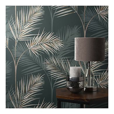 Brewster Home Fashions South Beach Fronds Wallpaper