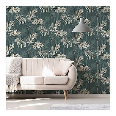 Brewster Home Fashions South Beach Fronds Wallpaper