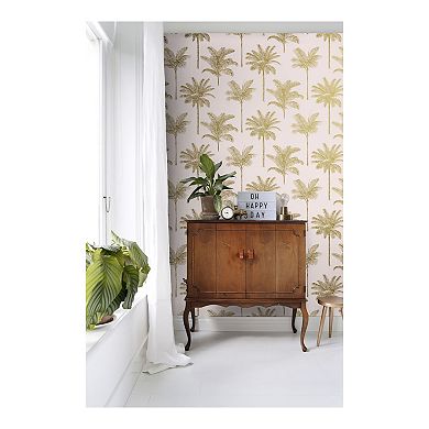 Brewster Home Fashions Taj Palm Trees Wallpaper
