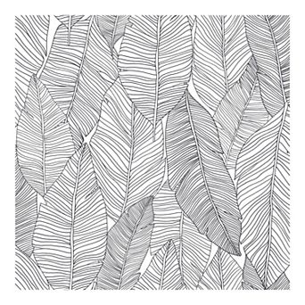Brewster Home Fashions Thuy Banana Leaves Wallpaper