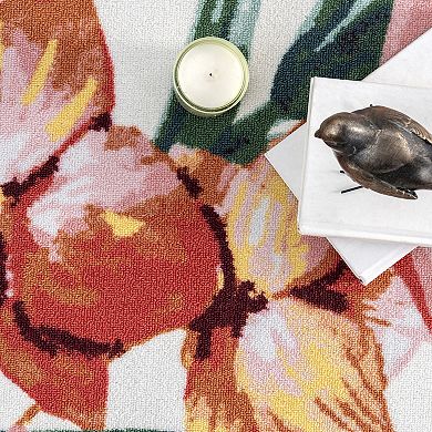 nuLoom Contemporary Floral Stephanie Area Rug