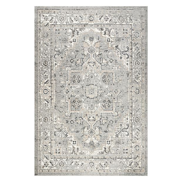 Nuloom Gena Distressed Transitional M...