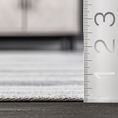 nuLoom Kami Abstract Curves Machine Washable Area Rug