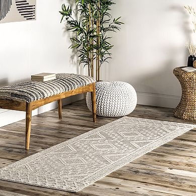 nuLoom Cameron High Low Textured Moroccan Area Rug