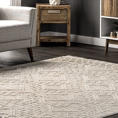 nuLoom Cameron High Low Textured Moroccan Area Rug