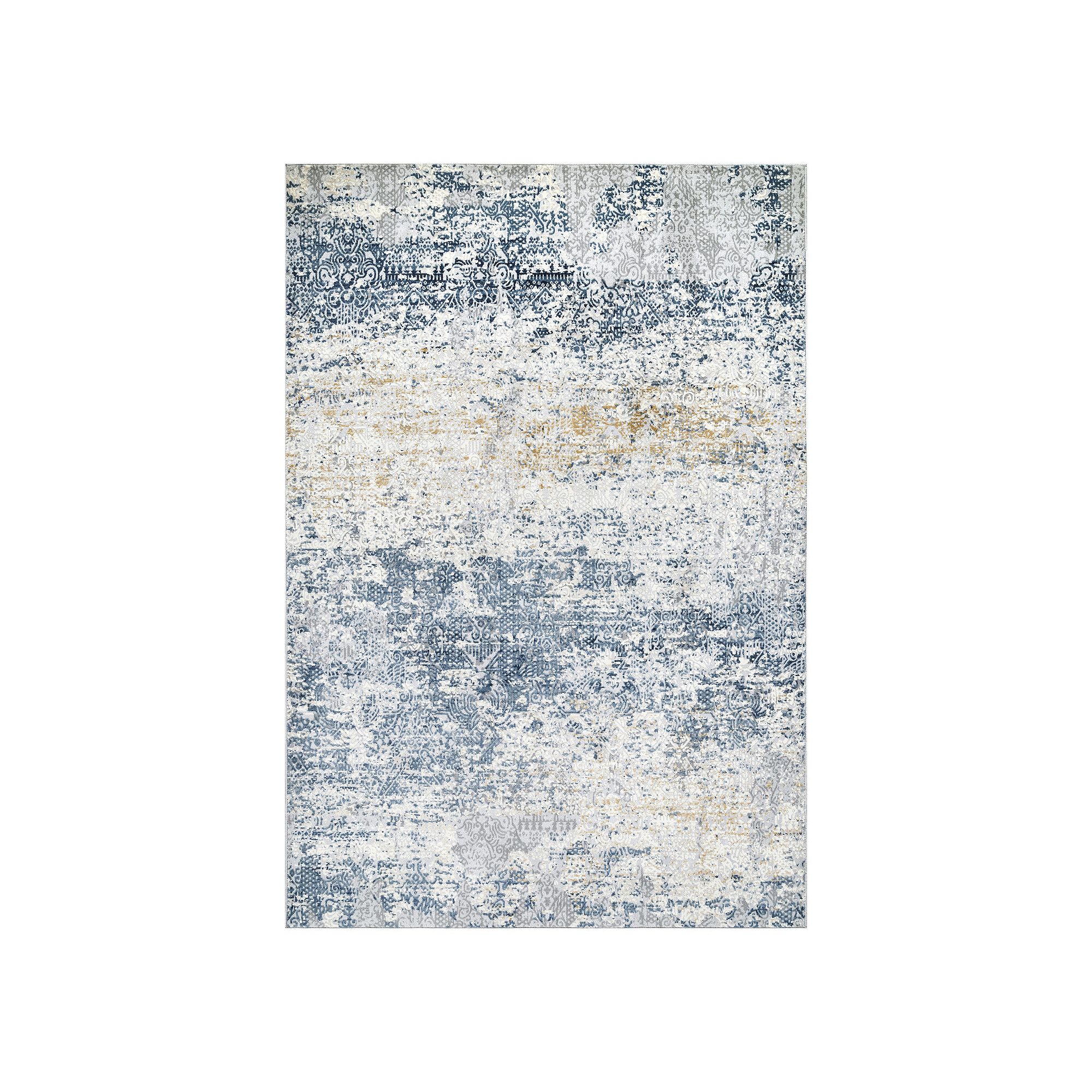 nuLoom Wilde Tribal Distressed Area Rug, Blue