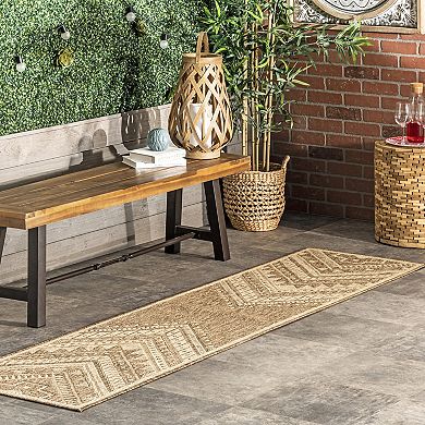 nuLoom Landry Aztec Indoor/Outdoor Area Rug