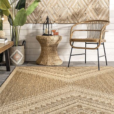 nuLoom Landry Aztec Indoor/Outdoor Area Rug
