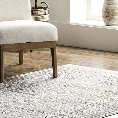 nuLoom Hettie Transitional Tribal Machine Washable Area Rug