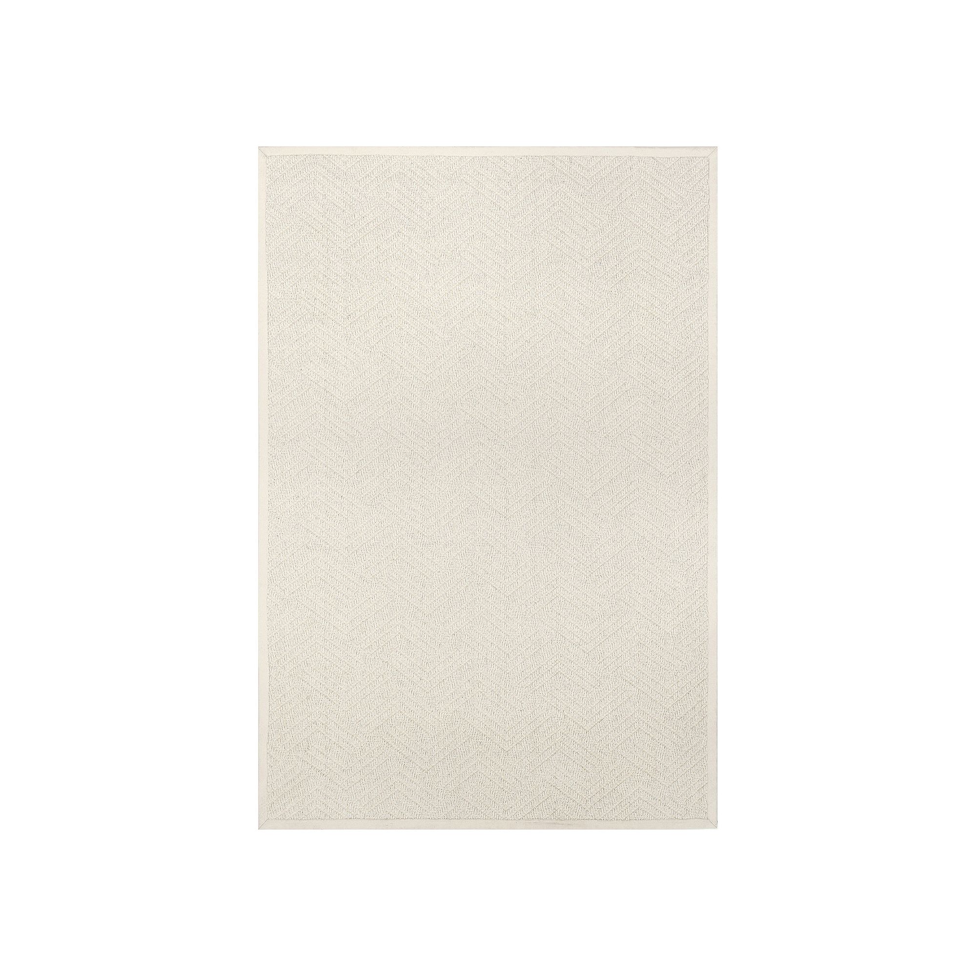 nuLoom Natural Textured Suzanne Area Rug, Ivory