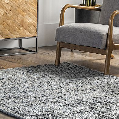 nuLoom Glendora Hand Woven Chevron Area Rug