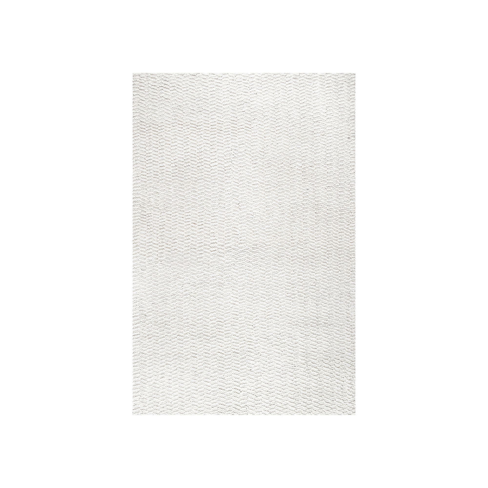 nuLoom Glendora Hand Woven Chevron Area Rug, Ivory