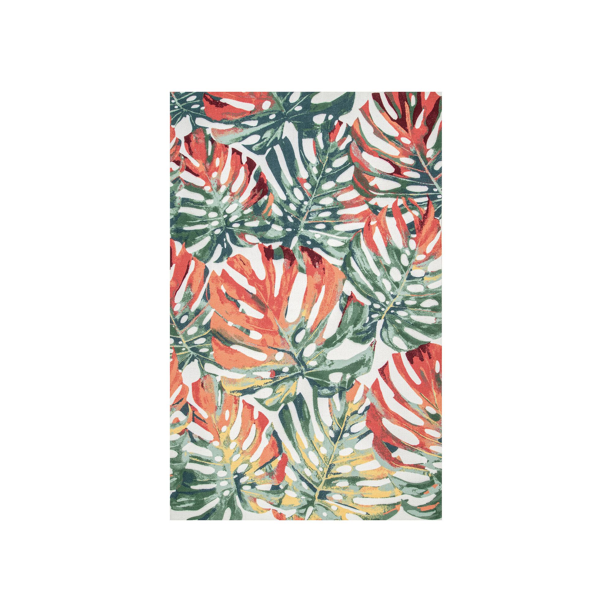 nuLoom Contemporary Floral Janice Area Rug, Multi