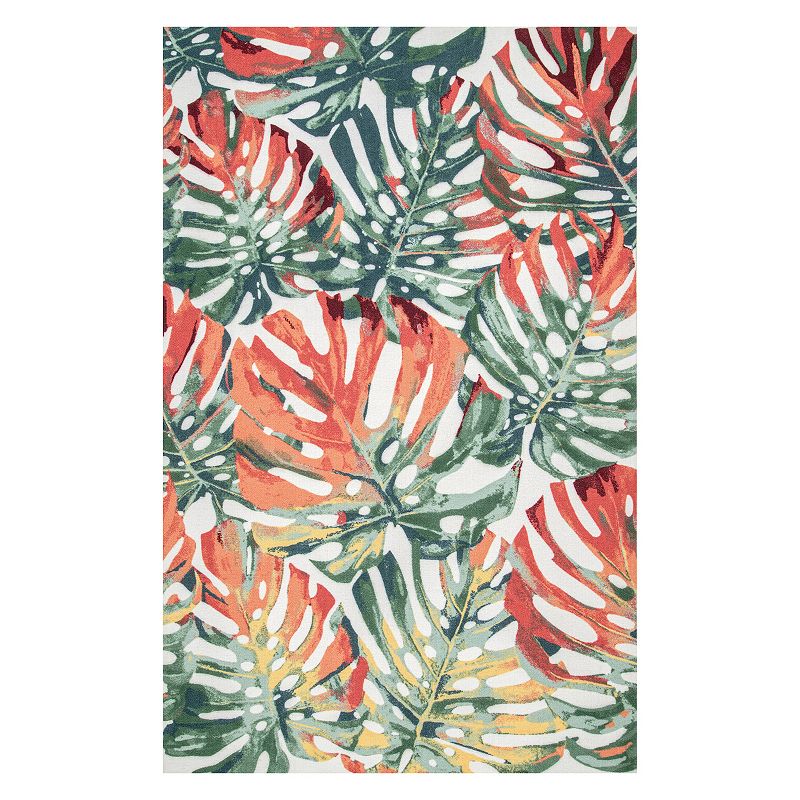 nuLoom Contemporary Floral Janice Area Rug, Multicolor, 8X10 Ft