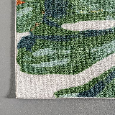 nuLoom Contemporary Floral Janice Area Rug