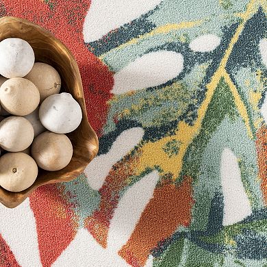 nuLoom Contemporary Floral Janice Area Rug