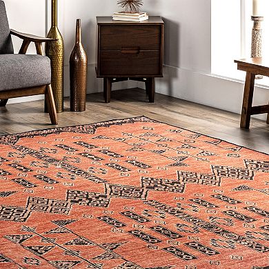 nuLoom Quincy Cotton-Blend Traditional Area Rug