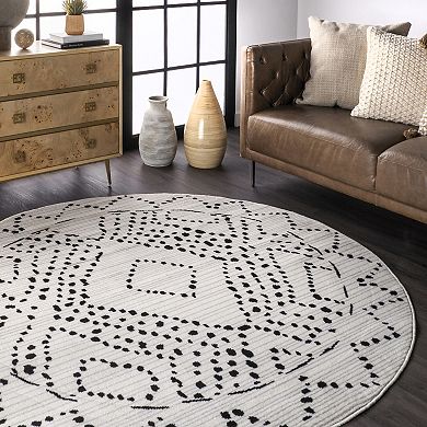 nuLoom Mila Moroccan Diamond Trellis Area Rug