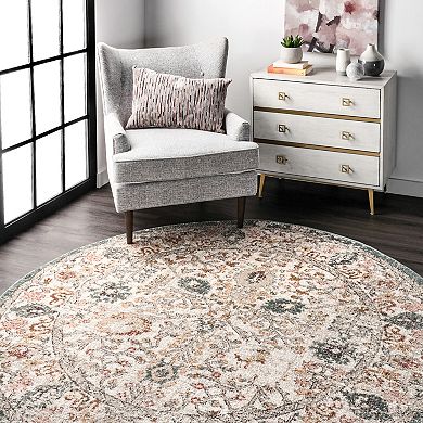 nuLoom Lenore Vintage Floral Area Rug