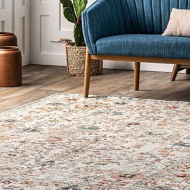 nuLoom Lenore Vintage Floral Area Rug