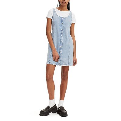levi's denim dress Plus Flynn western in mid blue Look your best when you wear the Levis Womens Jadine Denim Dress Women's Levi's Tuli Jean Mini