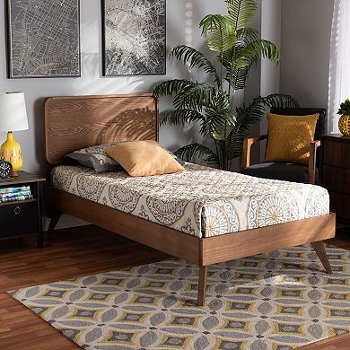Baxton Studio Leola Platform Bed