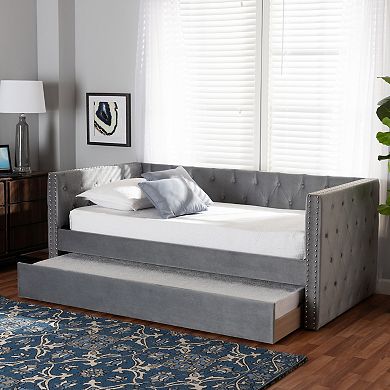 Baxton Studio Larkin Daybed & Trundle