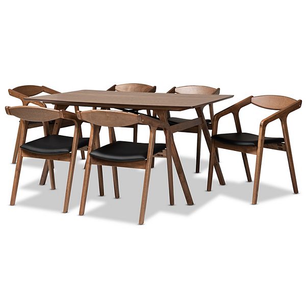 Baxton Studio Harland Dining 7-piece Set