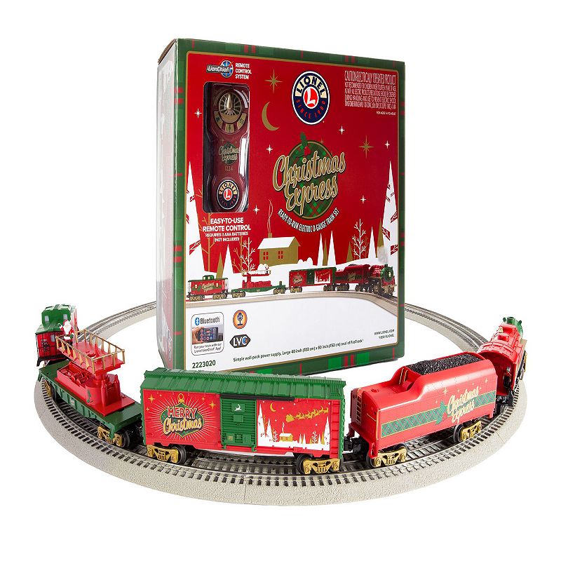 Lionel Christmas Celebration LionChief Bluetooth Train Set, Multicolor