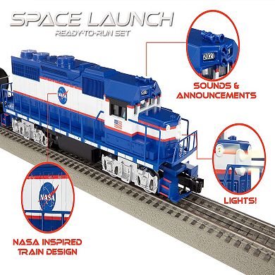 Lionel Space Launch LionChief Bluetooth 5.0 Freight Train Set