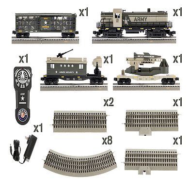 Lionel Army Freight LionChief Bluetooth 5.0 Train Set