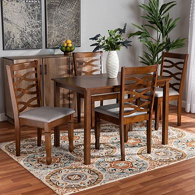 Baxton Studio Lanier Dining 5-piece Set