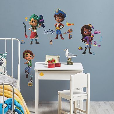 RoomMates Santiago Of The Seas Peel & Stick Decals 36-piece Set
