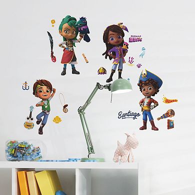 RoomMates Santiago Of The Seas Peel & Stick Decals 36-piece Set