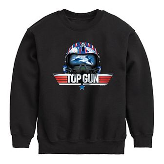 Boys 8-20 Top Gun Maverick Helmet Fleece
