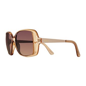 Women's Levi's® 59mm Fashion Rectangle Gradient Sunglasses