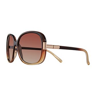 Women's Levi's® 59mm Fashion Rectangle Gradient Sunglasses