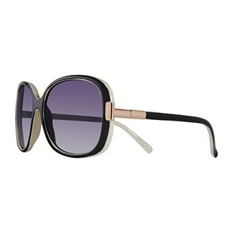 Women's Levi's® 59mm Fashion Rectangle Gradient Sunglasses