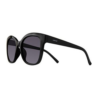 Women's Levi's® 54mm Plastic Fashion Cat Eye Sunglasses