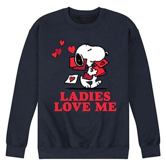 Men's Peanuts Ladies Love Me Sweatshirt