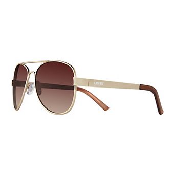 Levi's® Metal Aviator Fashion Sunglasses