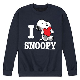 Men's Peanuts I Love Snoopy Sweatshirt