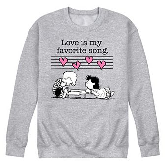 Men's Peanuts Lucy Piano Sweatshirt